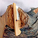 Mustache comb 'Colonel's Musket'. Combs2. Bone and Stone, Runes and Amulets. My Livemaster. Фото №5