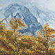 Oil painting 'Autumn Mountains'. Pictures. Andrey Smolensky painter (andreysmolensky). My Livemaster. Фото №5