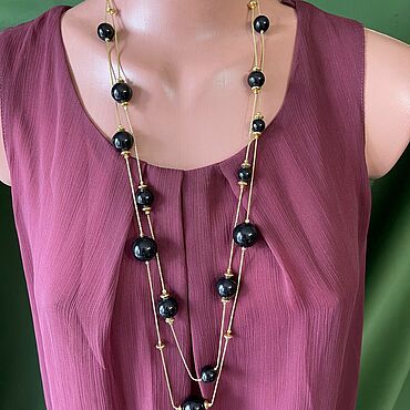 Винтаж ручной работы. Ярмарка Мастеров - ручная работа Винтаж: Anne Klein. Ожерелье . ANLady. Handmade.