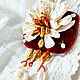 Pin brooch, Pearl brooch pendant Pure Angel. Brooches. ArtelL. Online shopping on My Livemaster.  Фото №2