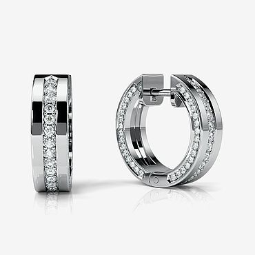 Уникальные серьги из белого золота с бриллиантами MYSTERY EARRINGS. . Украшения ручной работы - Ярмарка Мастеров Украшения ручной работы. Ярмарка Мастеров - ручная работа Уникальные серьги из белого золота с бриллиантами MYSTERY EARRINGS. Handmade.