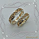Rings/pair 'Olive branch' gold 585, silver 925. Rings. MaksimJewelryStudio. My Livemaster. Фото №5