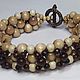 Bracelet of wooden beads. Bead bracelet. zara-troeglazova. Online shopping on My Livemaster.  Фото №2