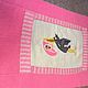 Baby blanket for a new baby 'Stork brought us a baby GIRL!!!», Blankets, Astrakhan,  Фото №1