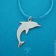 Order Dolphin pendant-stainless steel. Borowski store. Livemaster. . Pendants Фото №3
