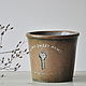 A pot of concrete for flowers Provence, planters, shabby chic, vintage, Pots1, Azov,  Фото №1