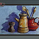 Order Painting mixed technique pastel watercolor TWO STILL LIFES. pictures & decor of TanyaSeptember. Livemaster. . Pictures Фото №3