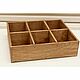Order Wooden Storage Organizer box for Tea bags. Именные сувениры и деревянная упаковка. Livemaster. . Crates Фото №3