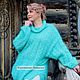 Заказать Туника с хомутом оверсайз " Шкала счастья  ". Наталья  Пуховая Мастерская (puhovyiy-master). Ярмарка Мастеров. . Туники Фото №3