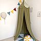 Заказать Балдахин шатёр из муслина. Маргарита tipi_workshop. Ярмарка Мастеров. . Балдахин для кроватки Фото №3