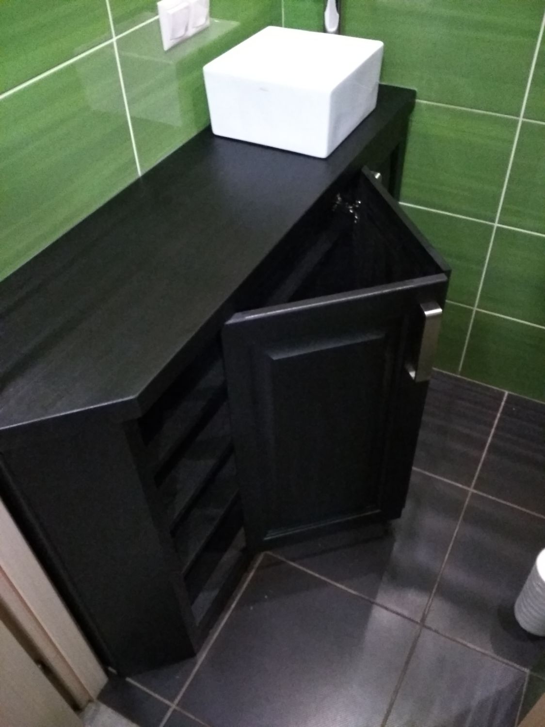 Тумба под раковину в санузел в интернет-магазине Ярмарка Мастеров по ...