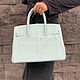 Handbag made of Python skin. Classic Bag. exotiqpython. My Livemaster. Фото №6