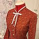 Платье из теплого хлопка ( стиль а ля рус). Платья. Ольга (butikromantika). Ярмарка Мастеров.  Фото №4
