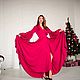 Silk dress ' Raspberry wine'. Dresses. Alexandra Maiskaya. My Livemaster. Фото №4
