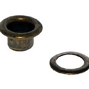 Кнопка магнитная 18 мм на хольнитенах черный никель