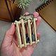 Заказать Ёлочная игрушка из ваты Кот на батарее. Игрушки из ваты Натальи Сулеймановой (vatavinovata). Ярмарка Мастеров. . Елочные игрушки Фото №3