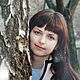 Картина маслом портрет Девушка у березки. Картины. Елена Шипунова ~ Helen Dada Art. Ярмарка Мастеров.  Фото №6