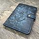 Русалка Обложка из кожи для автодокументов стс паспорта. Обложка на паспорт. Iron Arm Leatherworks (Екатерина). Ярмарка Мастеров.  Фото №5