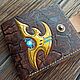 Handmade Starcraft Wallet, Protoss Leather Wallet. Wallets. CrazyLeatherGoods. Online shopping on My Livemaster.  Фото №2