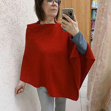 Накидка из кашемира.. Lana Popova Вязаная одежда. Одежда женская ручной работы - Ярмарка Мастеров Одежда женская ручной работы. Ярмарка Мастеров - ручная работа Накидка из кашемира.. Handmade.