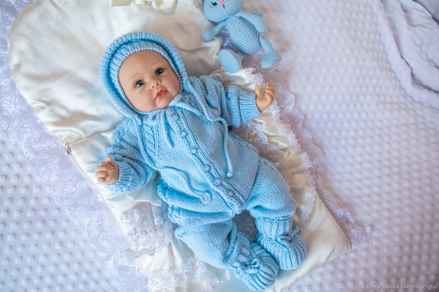 детский комбинезон спицами для новорожденных пузырьки. рукоделие от оксаны для новорожденных. детский комбинезон спицами. комбинезон вязаный. детский комбинезон спицами для новорожденных.