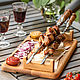 Tabla de servir de kebab en color natural. Dish. Foksvudrus. Online shopping on My Livemaster.  Фото №2