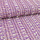 Ткани:Рогожка из хлопка  и вискозы фиолетовая  Шанель