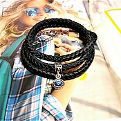 Украшения handmade. Livemaster - original item Bracelet braided: Amulet bracelet 