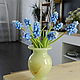 Bouquet 'Blue Muscari' cold porcelain. Bouquets. Flowesforever. Online shopping on My Livemaster.  Фото №2