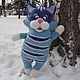Заказать Кот - перчаточная игрушка. Happy Hobby (Яна). Ярмарка Мастеров. . Кукольный театр Фото №3