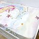 Заказать Плед-покрывало Единорог на луне (подростковое). Dreams little Unicorn. Ярмарка Мастеров. . Покрывала Фото №3