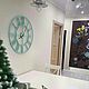 Настенные часы "Сlassic TIFFANY". Часы классические. JDgroup. Настенные часы и Декор.. Ярмарка Мастеров.  Фото №5