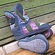 Homemade patchwork boots R. .40-41 No. №201. Slippers. NATA. Online shopping on My Livemaster.  Фото №2