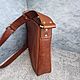 Сумка мессенджер. Сумка через плечо. ALEX FLAIR • leather goods. Ярмарка Мастеров.  Фото №5