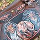 Сумка-саквояж "Таксячье трио". Саквояж. Alla LeatherworkS. Ярмарка Мастеров.  Фото №4