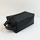 Genuine leather dressing case black. Travel bags. MiTonA. My Livemaster. Фото №5
