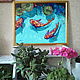 Oil painting Koi Fish. Pictures. Comfort-art (Comfort-art). My Livemaster. Фото №4