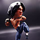 Jackie Chan Drunking Master. Figurine. Custom Classic Statues. My Livemaster. Фото №5