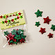 Set of buttons 'Stars', red, green, Buttons, Naro-Fominsk,  Фото №1