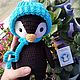 Вязаная игрушка ручной работы. Пингвин. Амигуруми, Амигуруми куклы и игрушки, Санкт-Петербург,  Фото №1