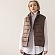 Women's insulated vest Choko Style. Vests. cashmerestory. Online shopping on My Livemaster.  Фото №2
