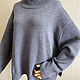 Свитер оверсайз "Very-Over", 100% меринос. Свитеры. FAVORITE KNITWEAR (Наталья). Ярмарка Мастеров.  Фото №8