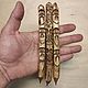 Wooden carved handles 'Ancestral spirits' 3 pieces. Ethno souvenir, Souvenirs3, Istra,  Фото №1