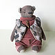 Мишка тедди Хранитель леса. Мишки Тедди. Handsewing.toys (Ирина). Интернет-магазин Ярмарка Мастеров.  Фото №2