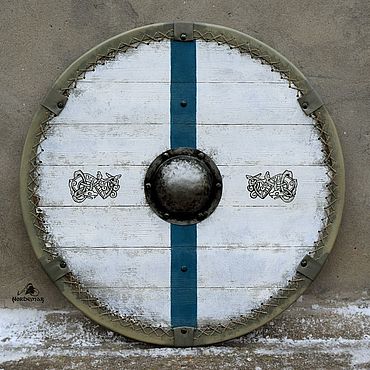 Субкультуры ручной работы. Ярмарка Мастеров - ручная работа Щит Викинга. Северный Гарнизон (78 см). Handmade.