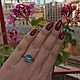 Author's Ring 'London Eye', topaz, diamonds. Rings. Antik Boutique Love. My Livemaster. Фото №5