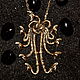 Змеи Lalique (Рене Лалик) : Бронзовый кулон с цепочкой. Подвеска. Магия Бронзы. Интернет-магазин Ярмарка Мастеров.  Фото №2