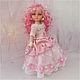 OOAK Paola Reina Marshmallow doll, strawberry-vanilla cloud. Custom. kuklandia-maria. My Livemaster. Фото №4