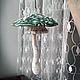  Ceramic mushroom, fly agaric 'Poisonous mushrooms'. Suspension. alisbelldoll (alisbell). Online shopping on My Livemaster.  Фото №2