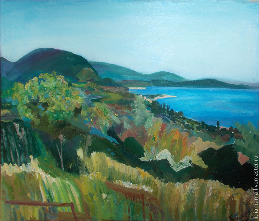 Abkhazia. View of mount Afon
the artwork by Olga Petrovskaya-Petovraji